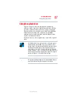 Preview for 87 page of Toshiba Satellite U200 Series User Manual