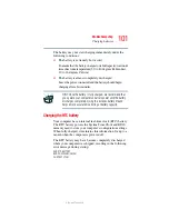 Preview for 101 page of Toshiba Satellite U200 Series User Manual