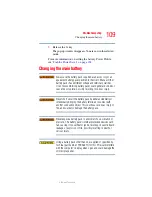 Preview for 109 page of Toshiba Satellite U200 Series User Manual