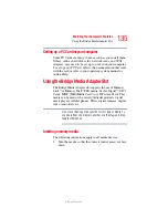 Preview for 135 page of Toshiba Satellite U200 Series User Manual