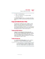 Preview for 167 page of Toshiba Satellite U200 Series User Manual