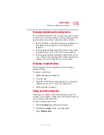 Preview for 175 page of Toshiba Satellite U200 Series User Manual