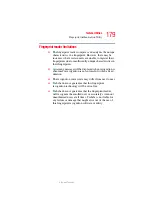 Preview for 179 page of Toshiba Satellite U200 Series User Manual