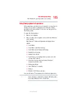 Preview for 185 page of Toshiba Satellite U200 Series User Manual