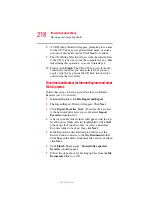 Preview for 218 page of Toshiba Satellite U200 Series User Manual