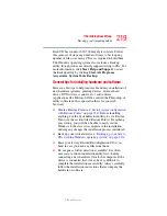 Preview for 219 page of Toshiba Satellite U200 Series User Manual