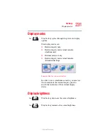 Preview for 231 page of Toshiba Satellite U200 Series User Manual