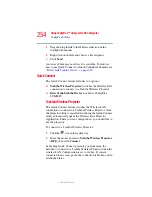 Preview for 254 page of Toshiba Satellite U200 Series User Manual