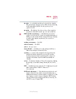 Preview for 271 page of Toshiba Satellite U200 Series User Manual