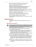 Preview for 3 page of Toshiba Satellite U400-10M User Manual