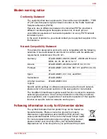 Preview for 5 page of Toshiba Satellite U400-10M User Manual