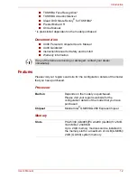 Preview for 20 page of Toshiba Satellite U400-10M User Manual