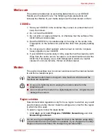 Preview for 85 page of Toshiba Satellite U400-10M User Manual