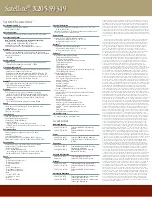 Preview for 2 page of Toshiba Satellite X205-S9349 Characteristics