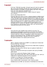 Preview for 5 page of Toshiba Sattelite A660D User Manual