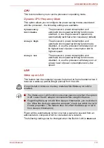 Preview for 167 page of Toshiba Sattelite A660D User Manual