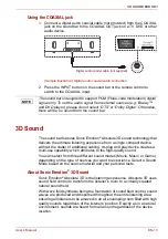 Preview for 13 page of Toshiba SB1 User Manual