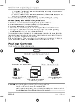 Preview for 4 page of Toshiba SB3950E1 User Manual