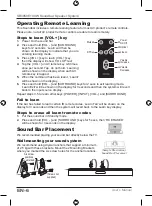 Preview for 6 page of Toshiba SB3950E1 User Manual