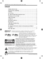 Preview for 98 page of Toshiba SB3950E1 User Manual