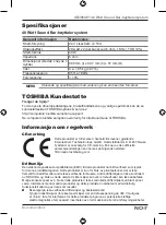 Preview for 113 page of Toshiba SB3950E1 User Manual