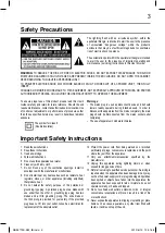 Preview for 3 page of Toshiba SB93719S-SW User Manual