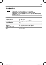 Preview for 15 page of Toshiba SB93719S-SW User Manual