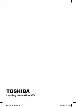 Preview for 16 page of Toshiba SB93719S-SW User Manual