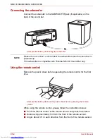 Предварительный просмотр 10 страницы Toshiba SBM1W User Manual