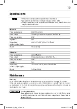 Preview for 19 page of Toshiba SBX5065KC User Manual