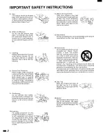 Preview for 4 page of Toshiba SD-1008 Owner'S Manual