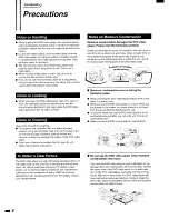 Preview for 6 page of Toshiba SD-1008 Owner'S Manual