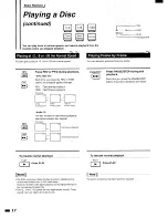 Preview for 18 page of Toshiba SD-1008 Owner'S Manual