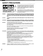 Предварительный просмотр 2 страницы Toshiba SD-1200 Owner'S Manual