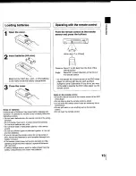 Предварительный просмотр 15 страницы Toshiba SD-1200 Owner'S Manual