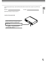 Предварительный просмотр 3 страницы Toshiba SD-1600 Owner'S Manual