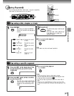 Предварительный просмотр 27 страницы Toshiba SD-1600 Owner'S Manual