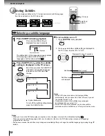 Предварительный просмотр 32 страницы Toshiba SD-1600 Owner'S Manual