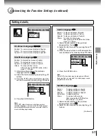 Предварительный просмотр 37 страницы Toshiba SD-1600 Owner'S Manual