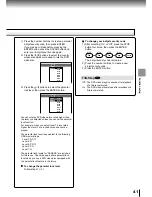 Предварительный просмотр 41 страницы Toshiba SD-1600 Owner'S Manual