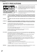 Preview for 6 page of Toshiba SD-1600 Service Manual