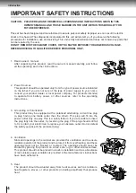 Preview for 8 page of Toshiba SD-1600 Service Manual