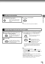 Preview for 27 page of Toshiba SD-1800 Owner'S Manual