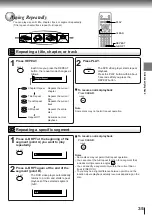 Preview for 33 page of Toshiba SD-1800 Owner'S Manual