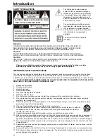 Предварительный просмотр 2 страницы Toshiba SD-185 Owner'S Manual