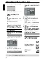 Предварительный просмотр 14 страницы Toshiba SD-185 Owner'S Manual