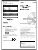 Preview for 1 page of Toshiba SD-190ESE Owner'S Manual