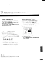 Preview for 39 page of Toshiba SD-2008 Owner'S Manual