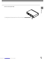 Предварительный просмотр 3 страницы Toshiba SD-210EB Owner'S Manual