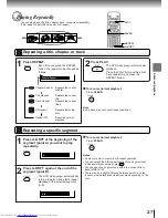 Предварительный просмотр 27 страницы Toshiba SD-210EB Owner'S Manual